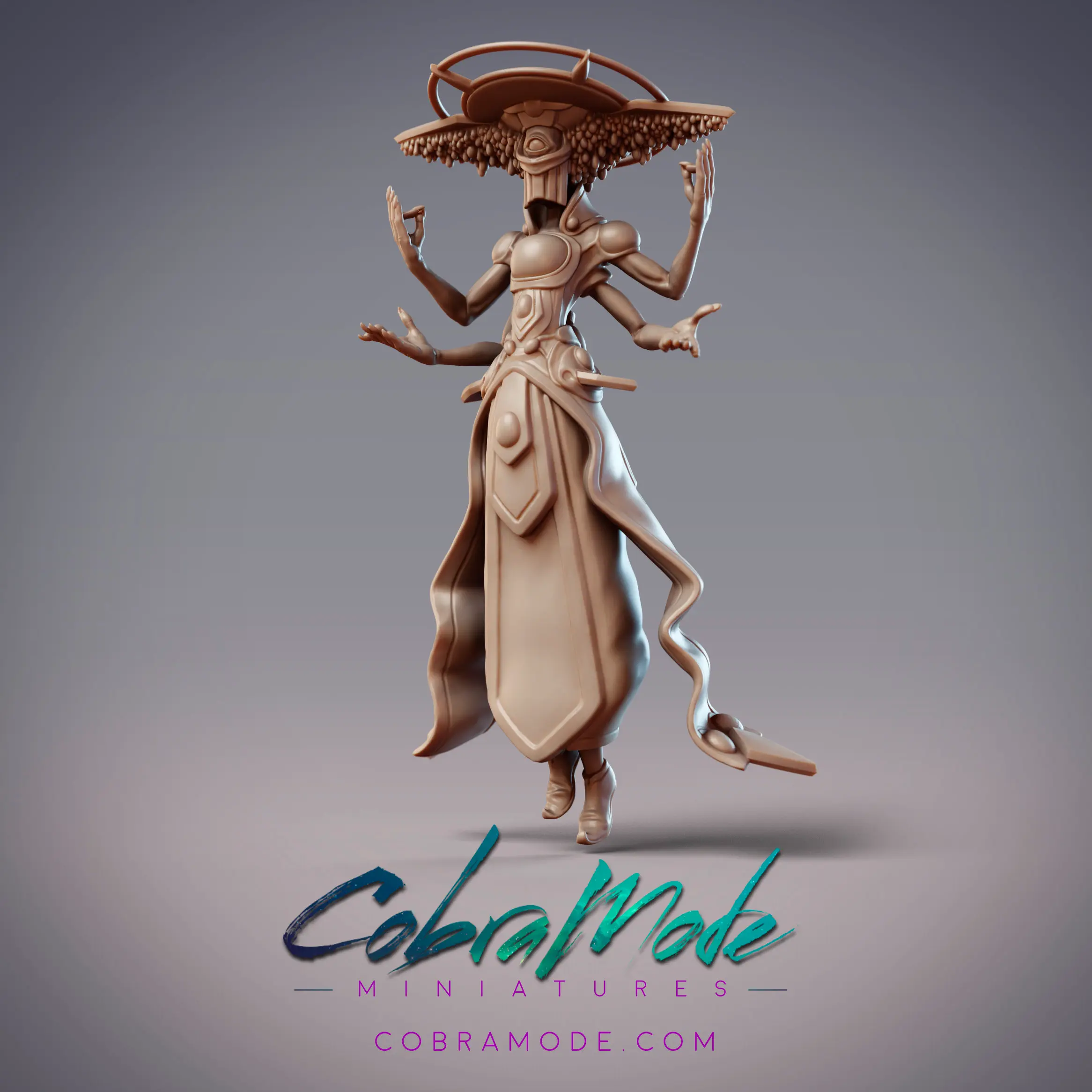 Goddess of the Sands - Sarab, Tara'iq Arch Geometer (Pre-supported) 3d model