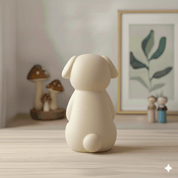 MINIMALIST DOG – 3D JEWELRY ORGANIZER (STL FILE) 3d model