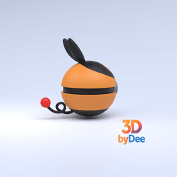 Tepig Pokeball 3d model