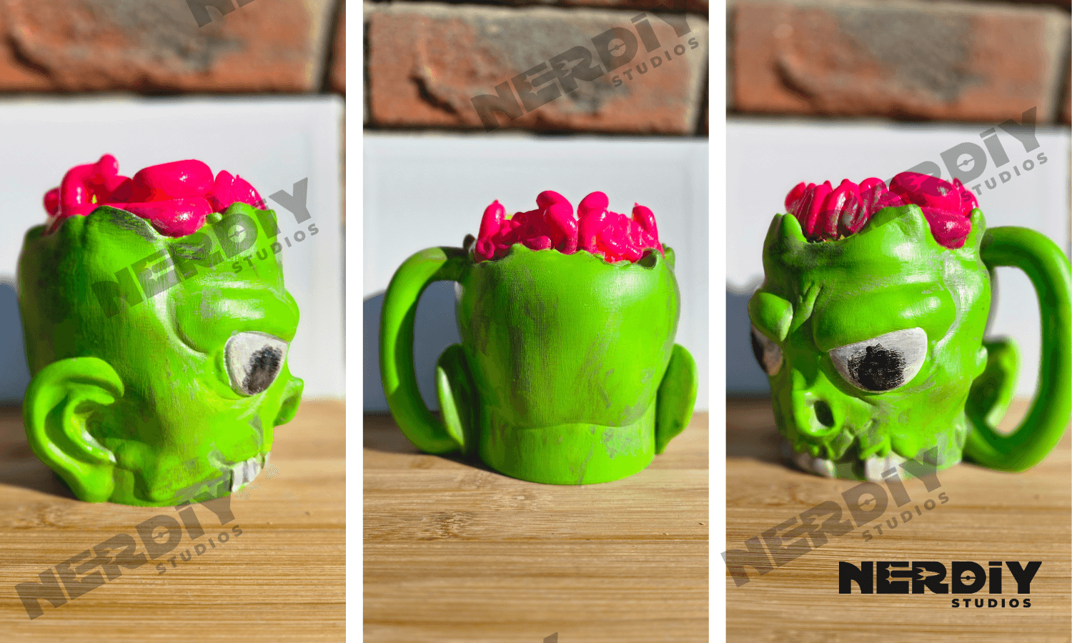 Zombie Can Holder 3d model