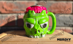Zombie Can Holder 3d model