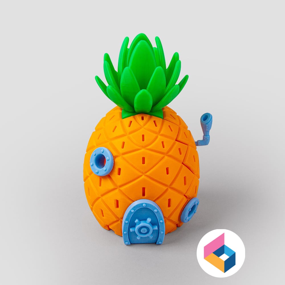 Spongebob's Pineapple House 3d model