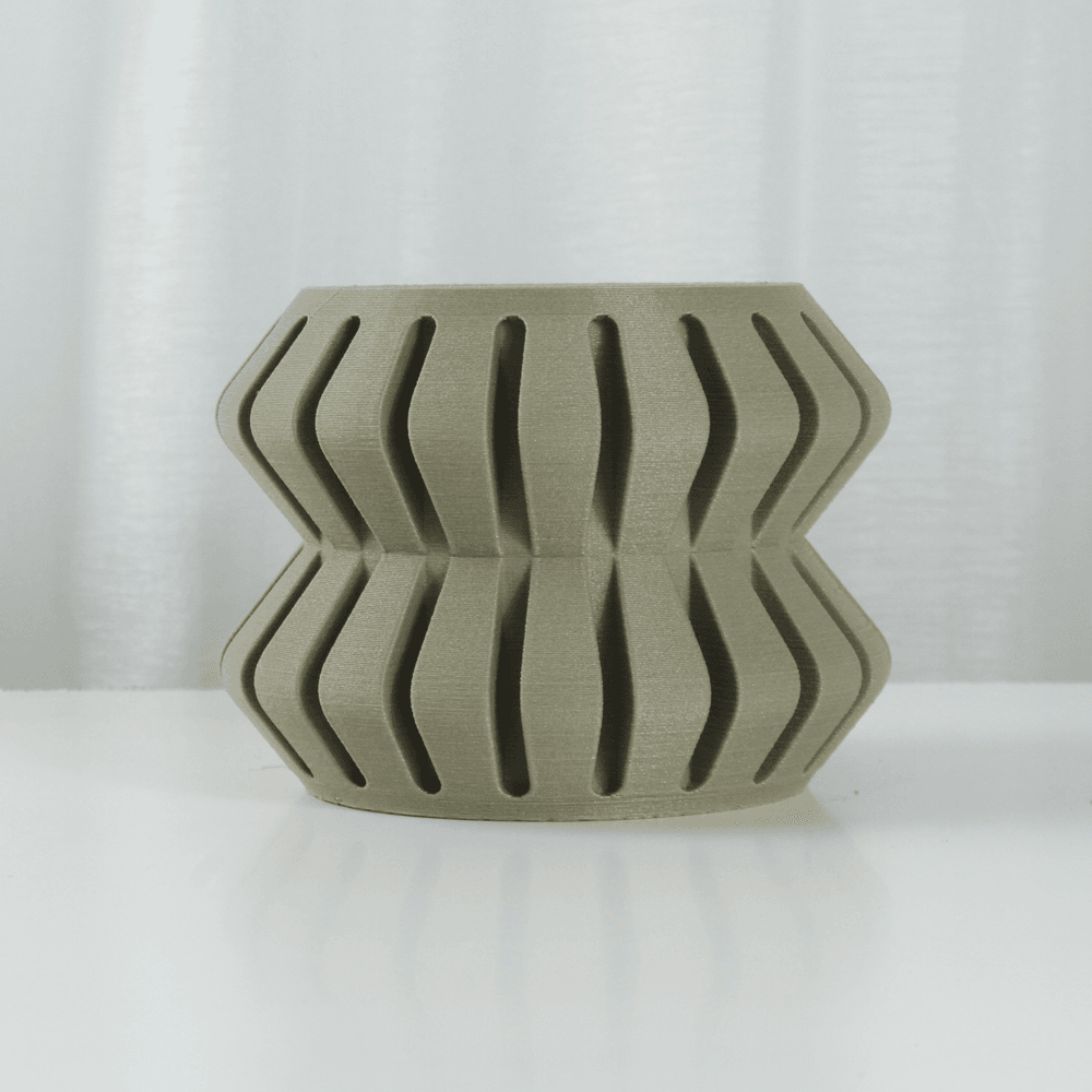 Catherine Planter STL 3D Print File, Home Decor Planter for Plants, Flowers, and Orchid 3d model
