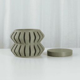 Catherine Planter STL 3D Print File, Home Decor Planter for Plants, Flowers, and Orchid 3d model