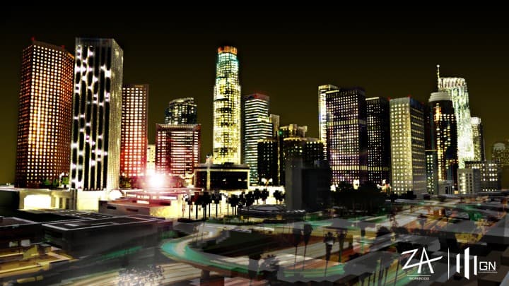 Minecraft DTLA 3d model