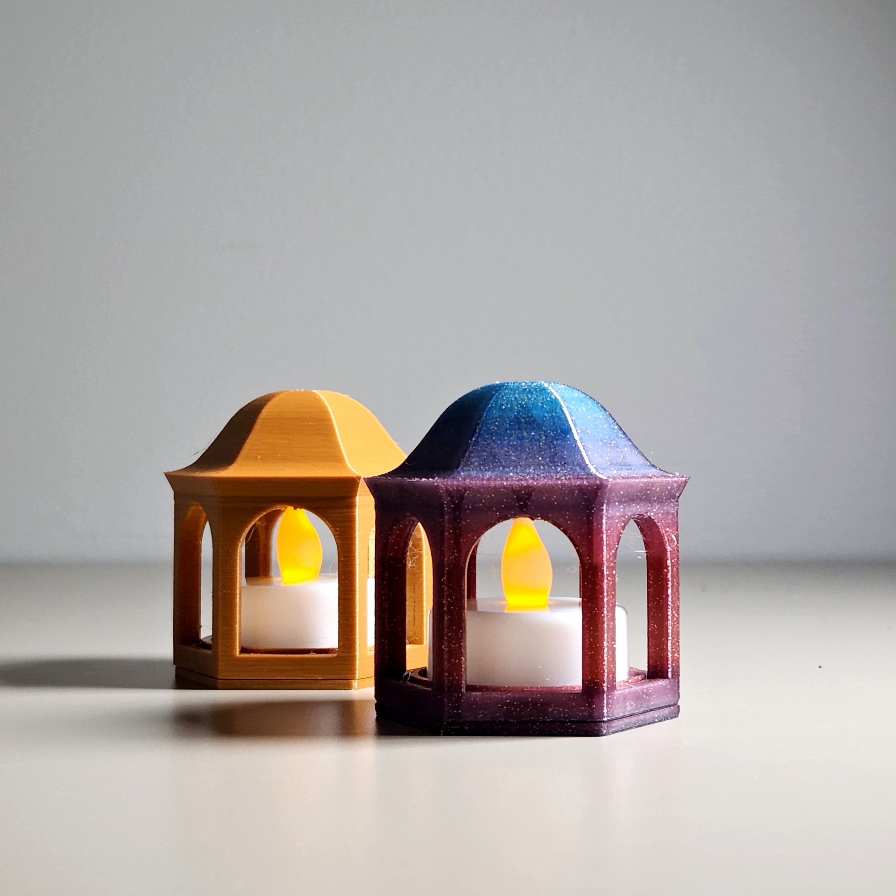 Lantern Tealight Shelf Ornament 3d model