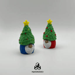 Gnome Clicker (6 Different Hats) 3d model