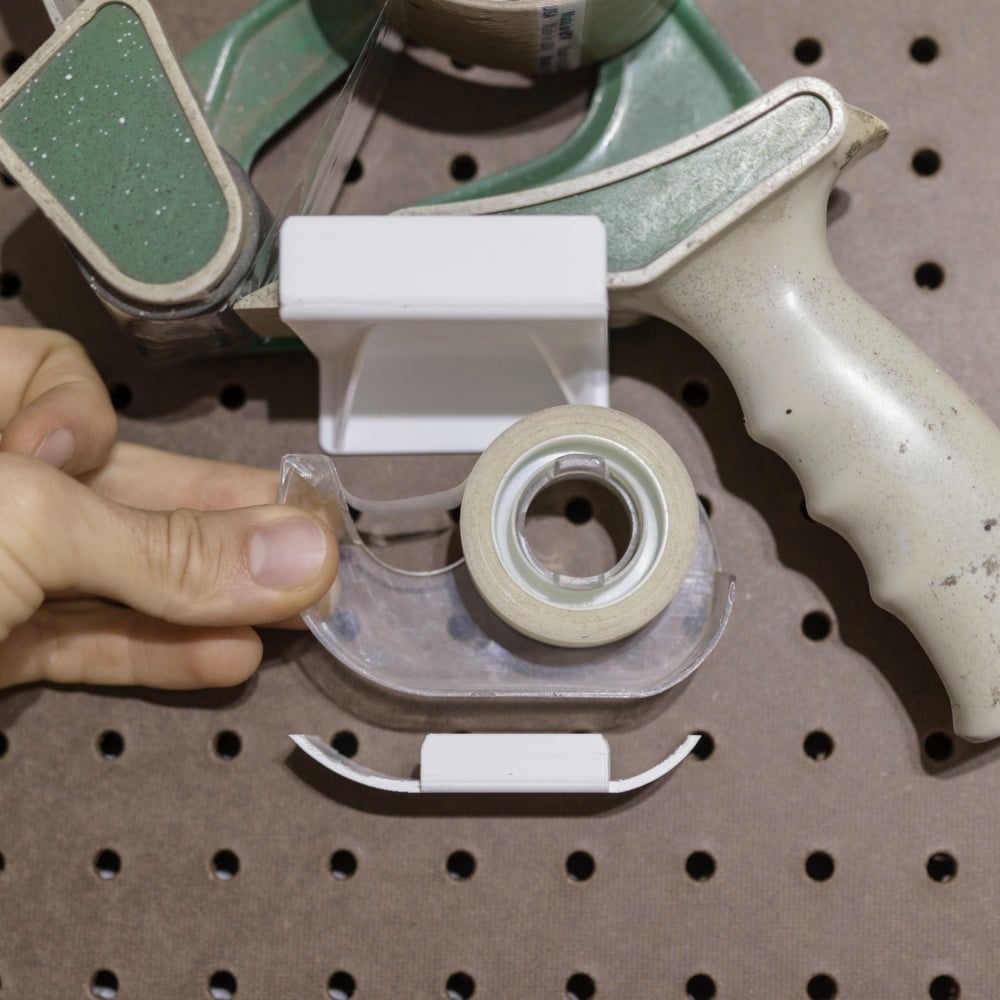 Scotch Tape Holder // Peg Anything 3d model