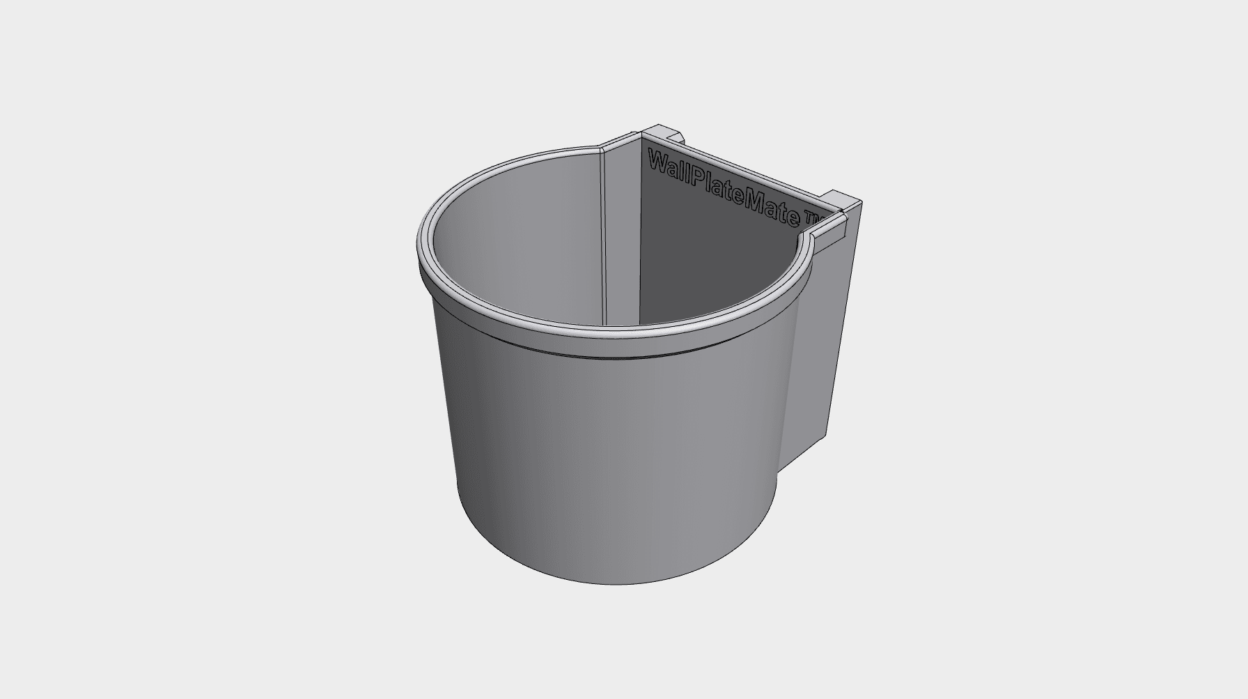 HS1 - Cylindrical Holder 90mm ID 3d model
