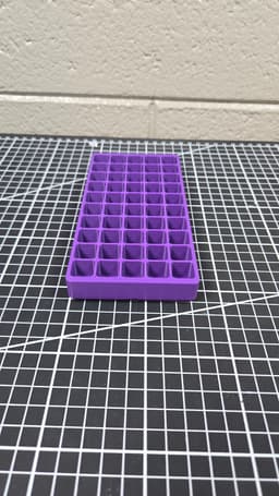 AA Gridfinity Battery Bin (4x2x3) 3d model