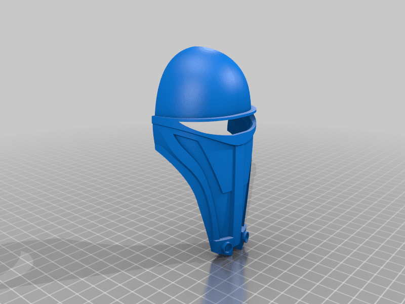 Darth Revan Mask V2 3d model