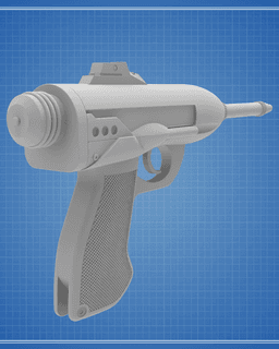 Relby K-25 Blaster - Star Wars 3d model