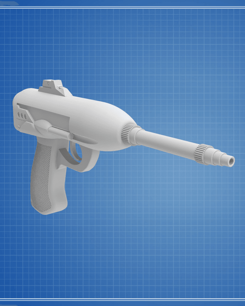 Relby K-25 Blaster - Star Wars 3d model