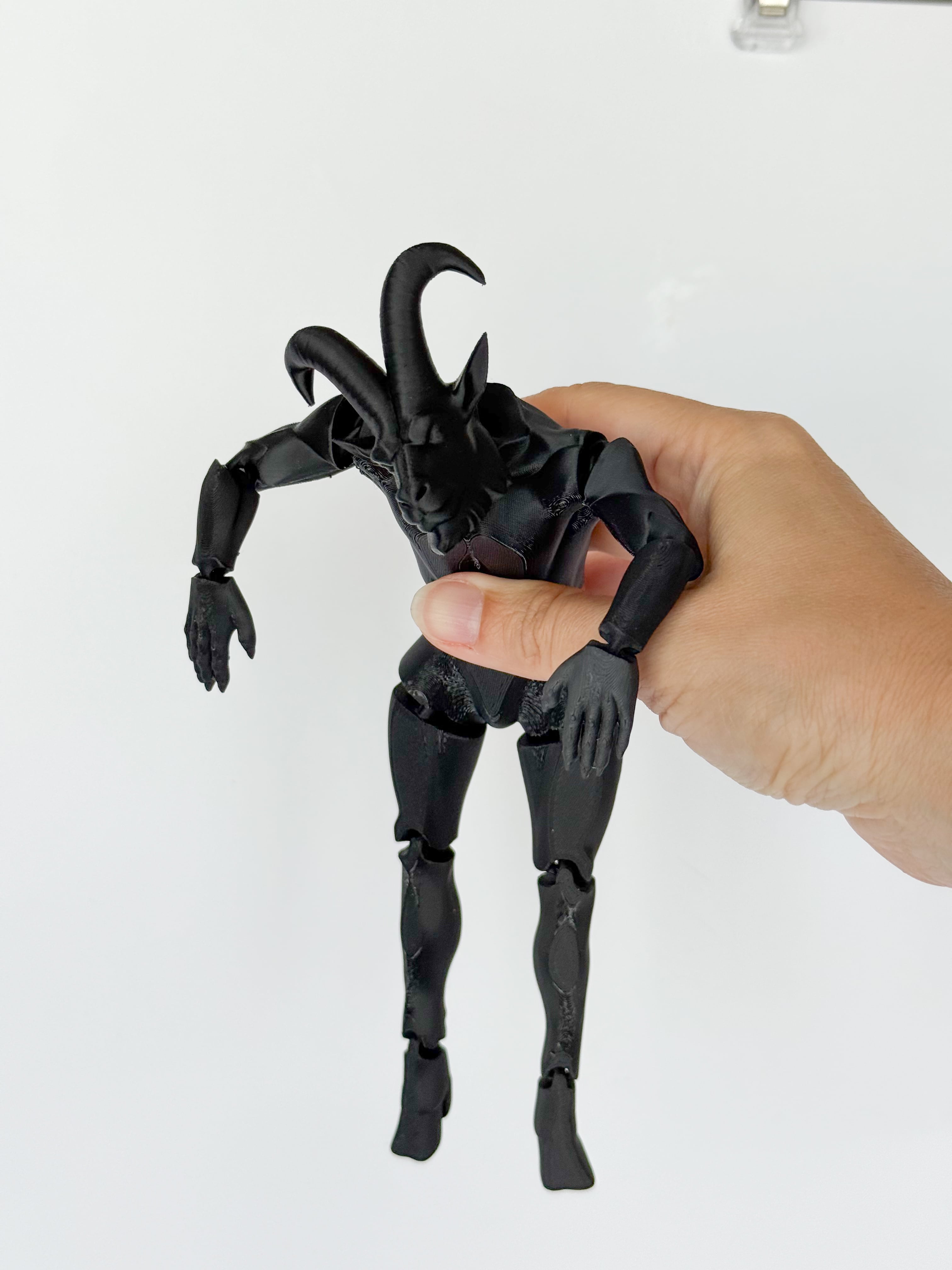 Articulated Baphomet Figure – Goat Demon Fantasy 3d model