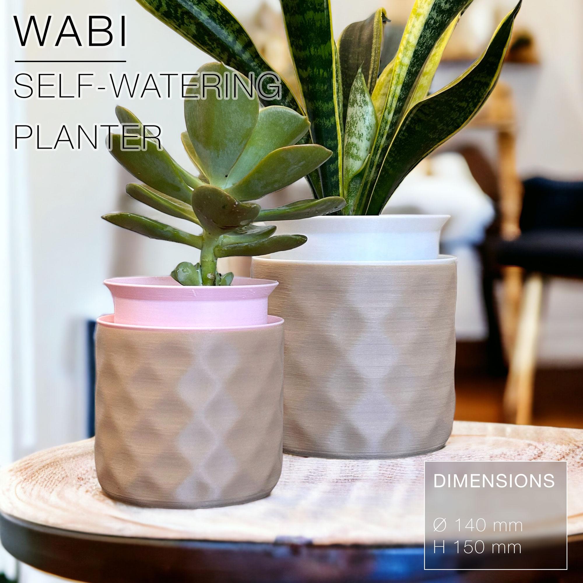 WABI | Self-watering Planter 3d model