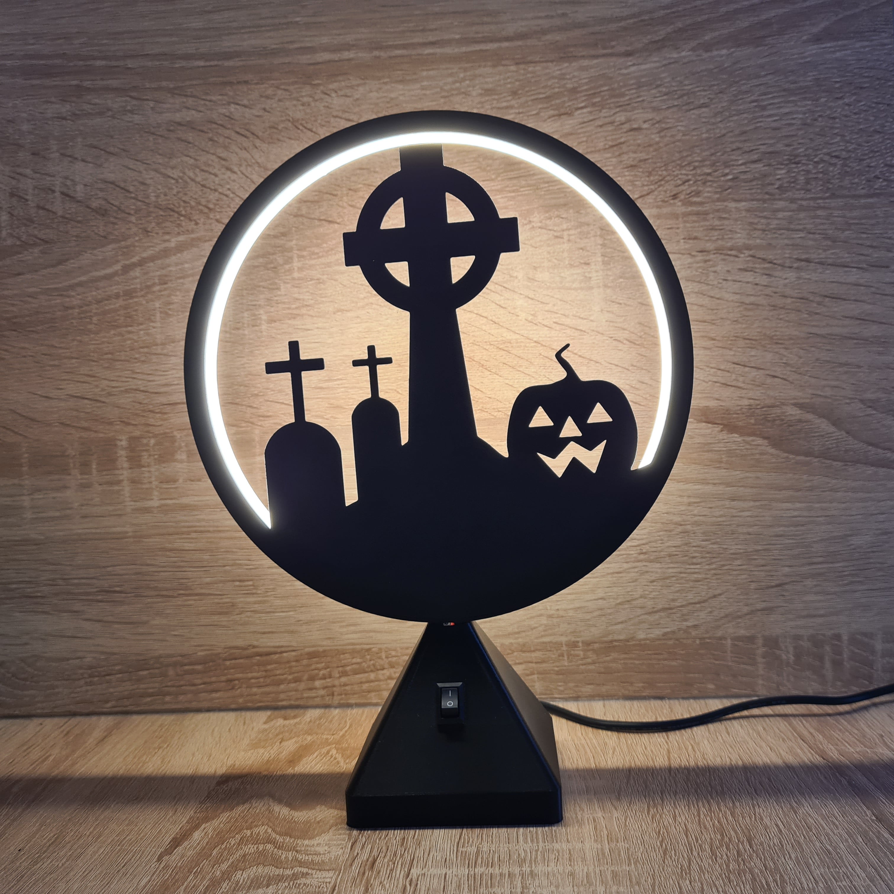 LED Ring Lamp 3d model