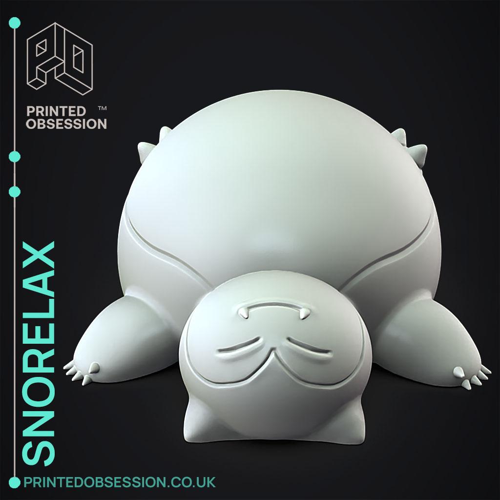 Snorelax - Pokemon - Fan Art 3d model