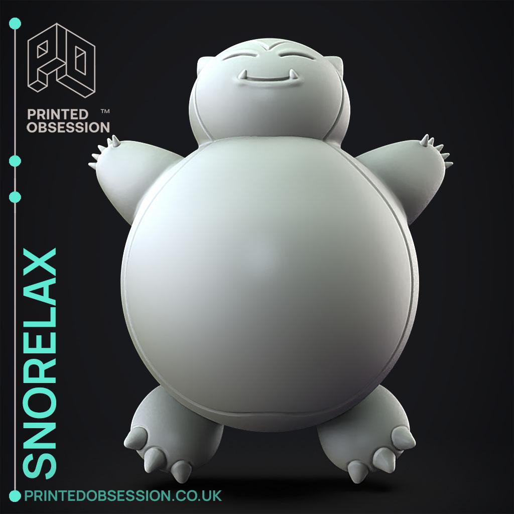 Snorelax - Pokemon - Fan Art 3d model