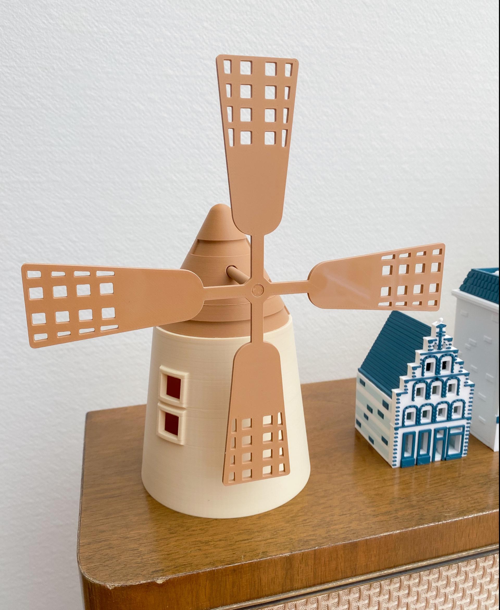 Windmill 1.4 - Check out my first printed beautiful windmill!
All polymaker filament - 3d model