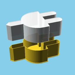 Electric Plug, nestable box (v1) 3d model
