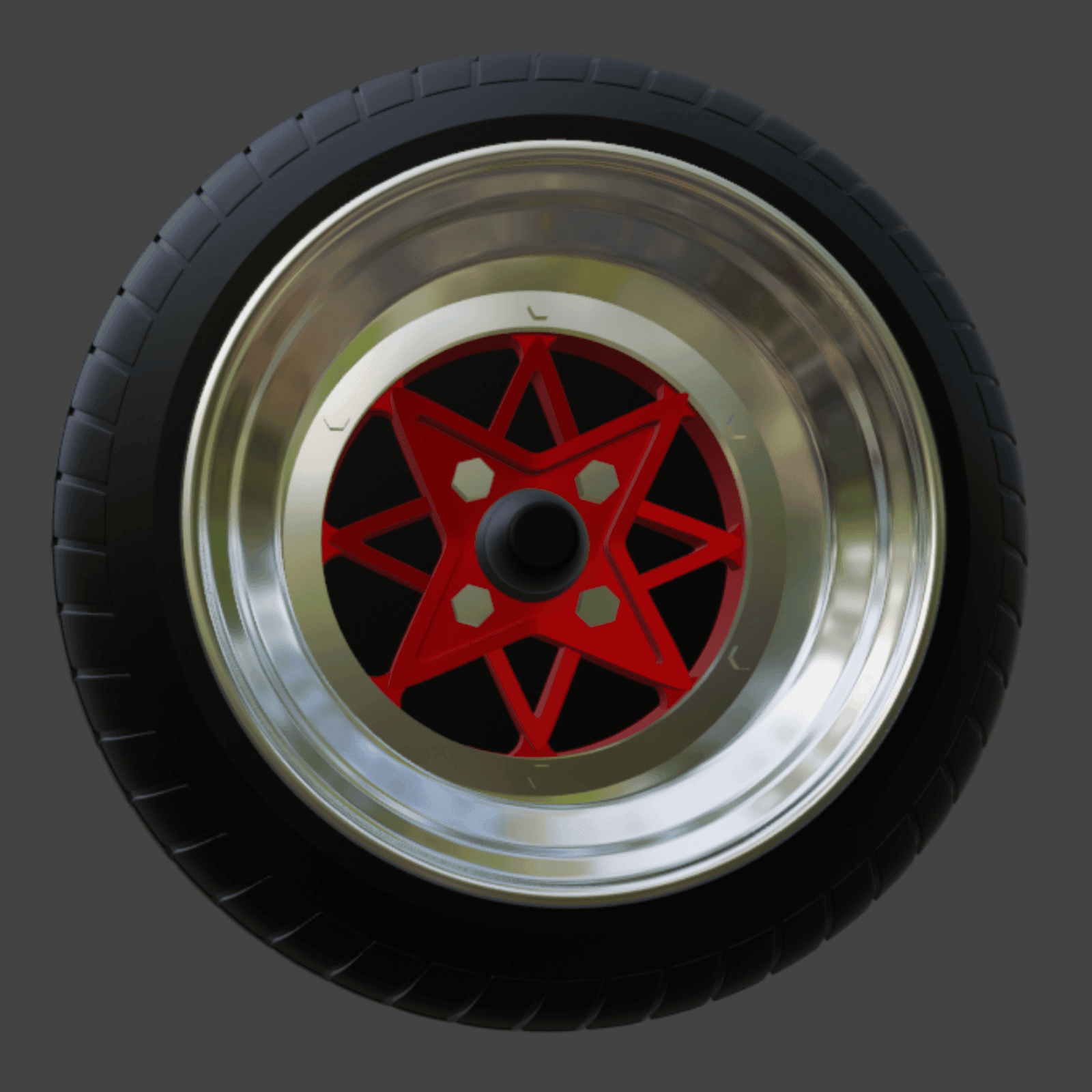 SSR Starshark wheels 1/64 JDM 3d model