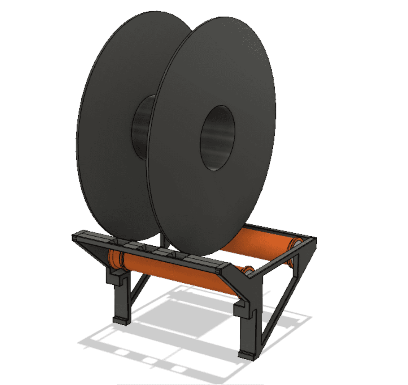 Prusa ML3S+ Ball Bearing Spool Holder 3d model