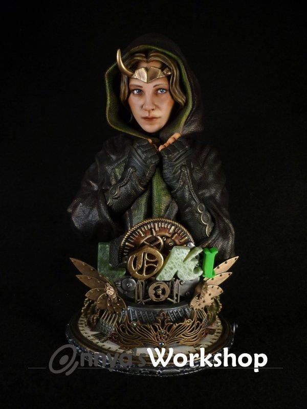 WICKED MARVEL SYLVIE BUST: TESTED AND READY FOR 3D PRINTING 3d model