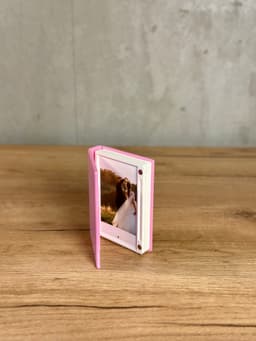 Sliding Photo Book – Instax Mini Frame 3d model