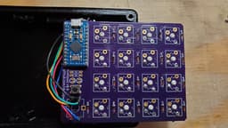 Dumbpad - 4x4 Macro Keypad with Rotary Encoder 3d model