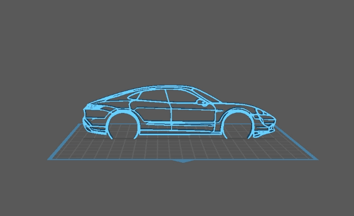 Porsche - Tycan Turbo S 3d model