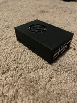 Raspberry Pi 4B case 3d model