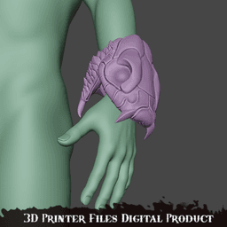 Fantasy Staff of Sheogorath Cosplay set TES Oblivion Remaster 3d model