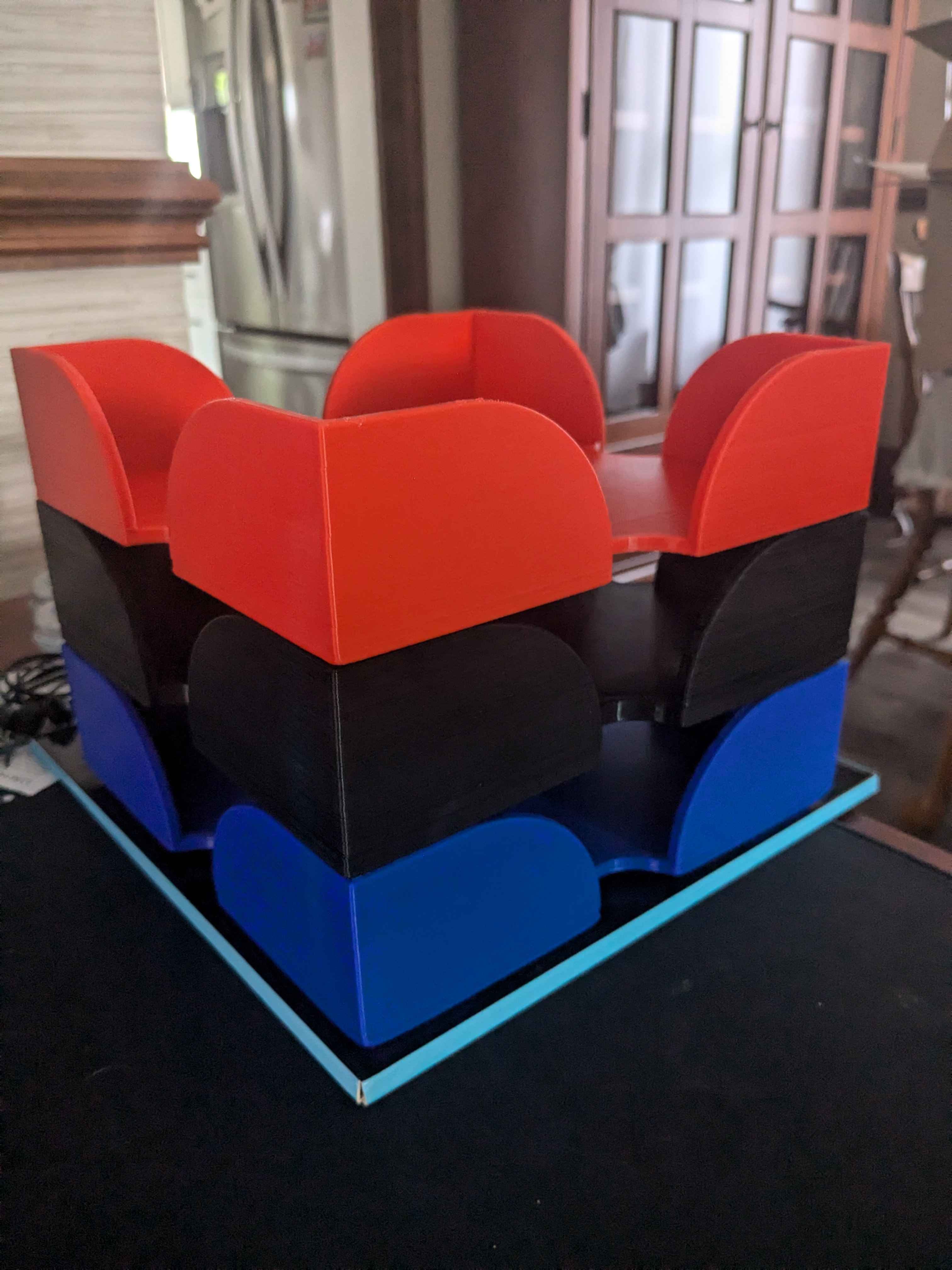 Embroidery backing stacking tray.STL 3d model