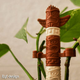 Tiki Totom Plant System 3d model