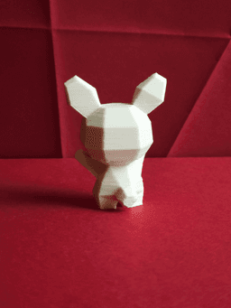 Spinda Low Poly Pokemon 3d model