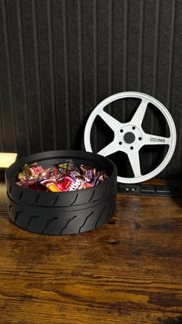 Wheel and Tire Container – Enkei TS5 3d model