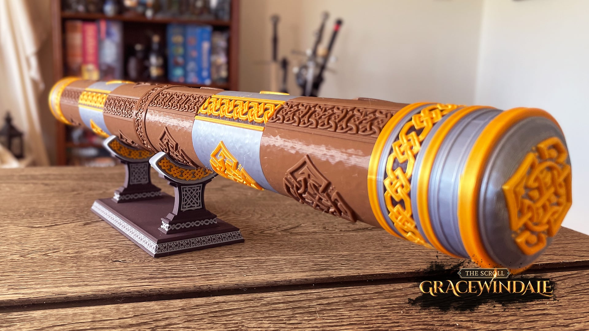 Scribe's Scroll Holder 3d model