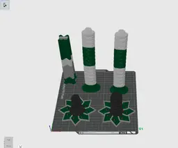 Sanemi Pool Noodle Katana 3d model