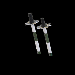 Sanemi Pool Noodle Katana 3d model