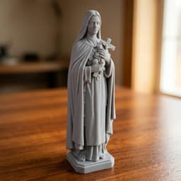 Statue of Saint Therese 3d model
