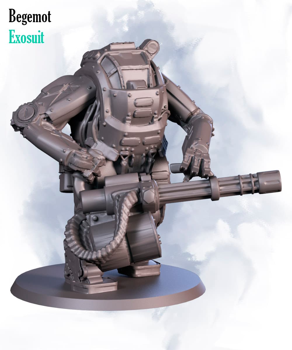 Illustration of Exosuit Workout Routines