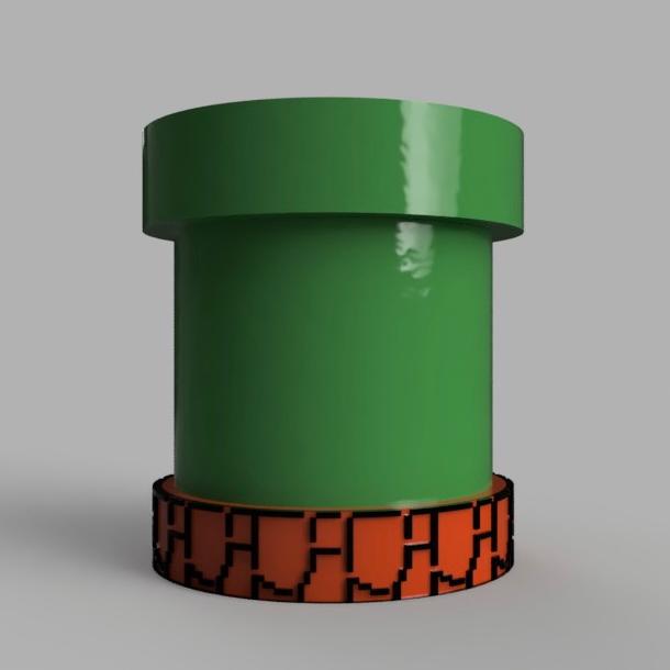 Mario Can Cup - Workspace challenge 3d model
