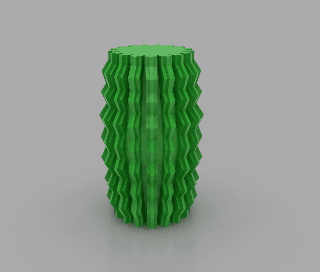 Cactus Vase  3d model