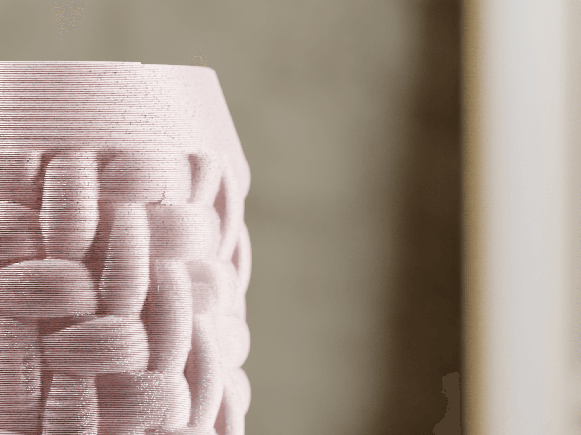 Cotton - Forma Vase Collection 3d model