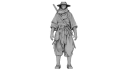 Desert Shadow Warrior 3d model
