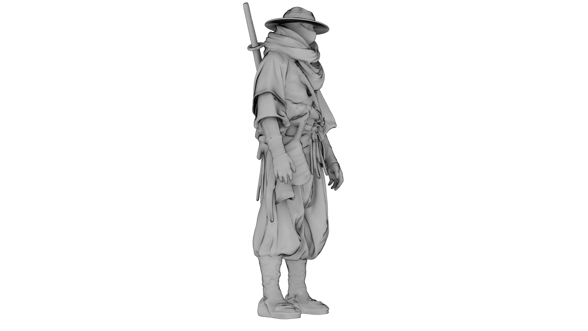Desert Shadow Warrior 3d model