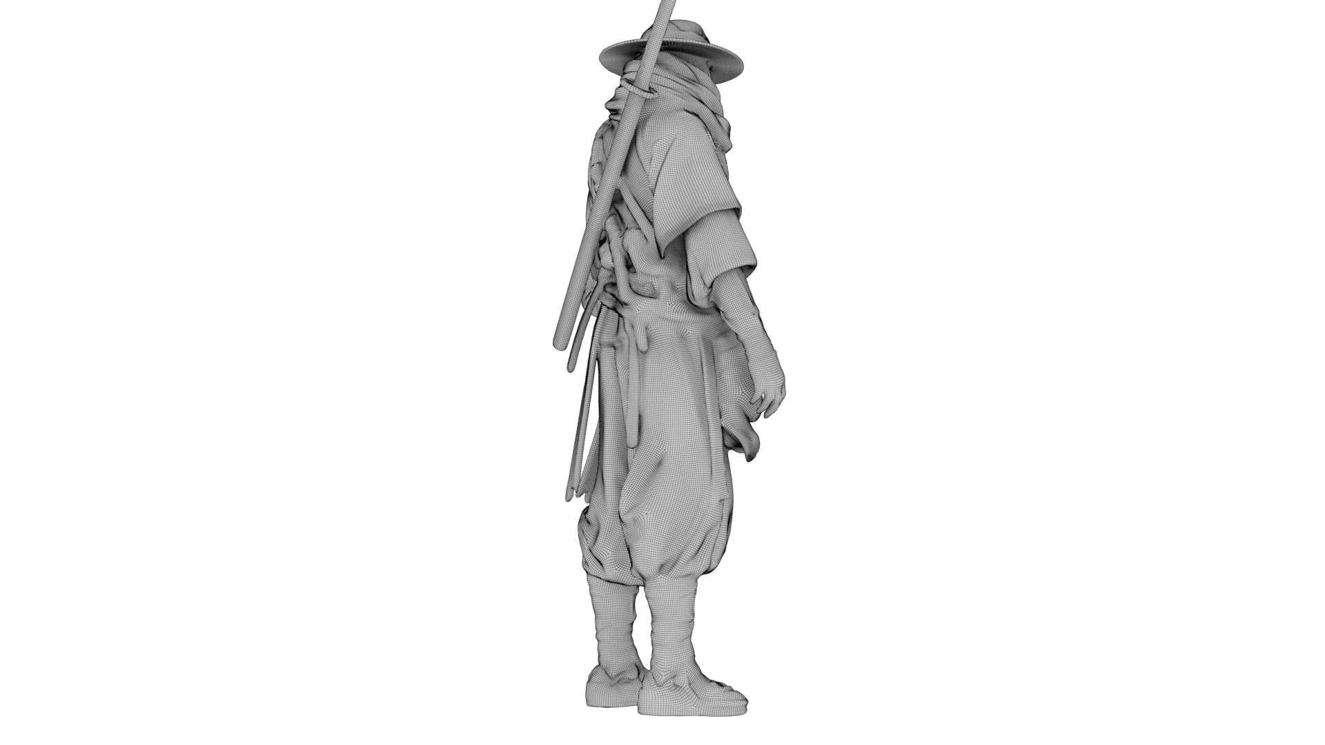 Desert Shadow Warrior 3d model