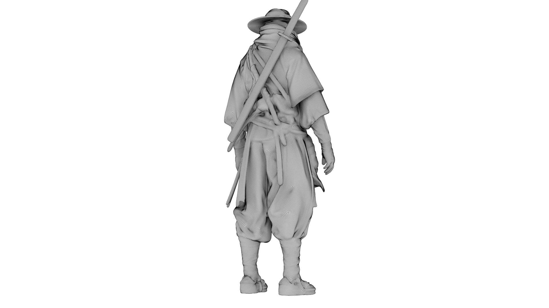 Desert Shadow Warrior 3d model