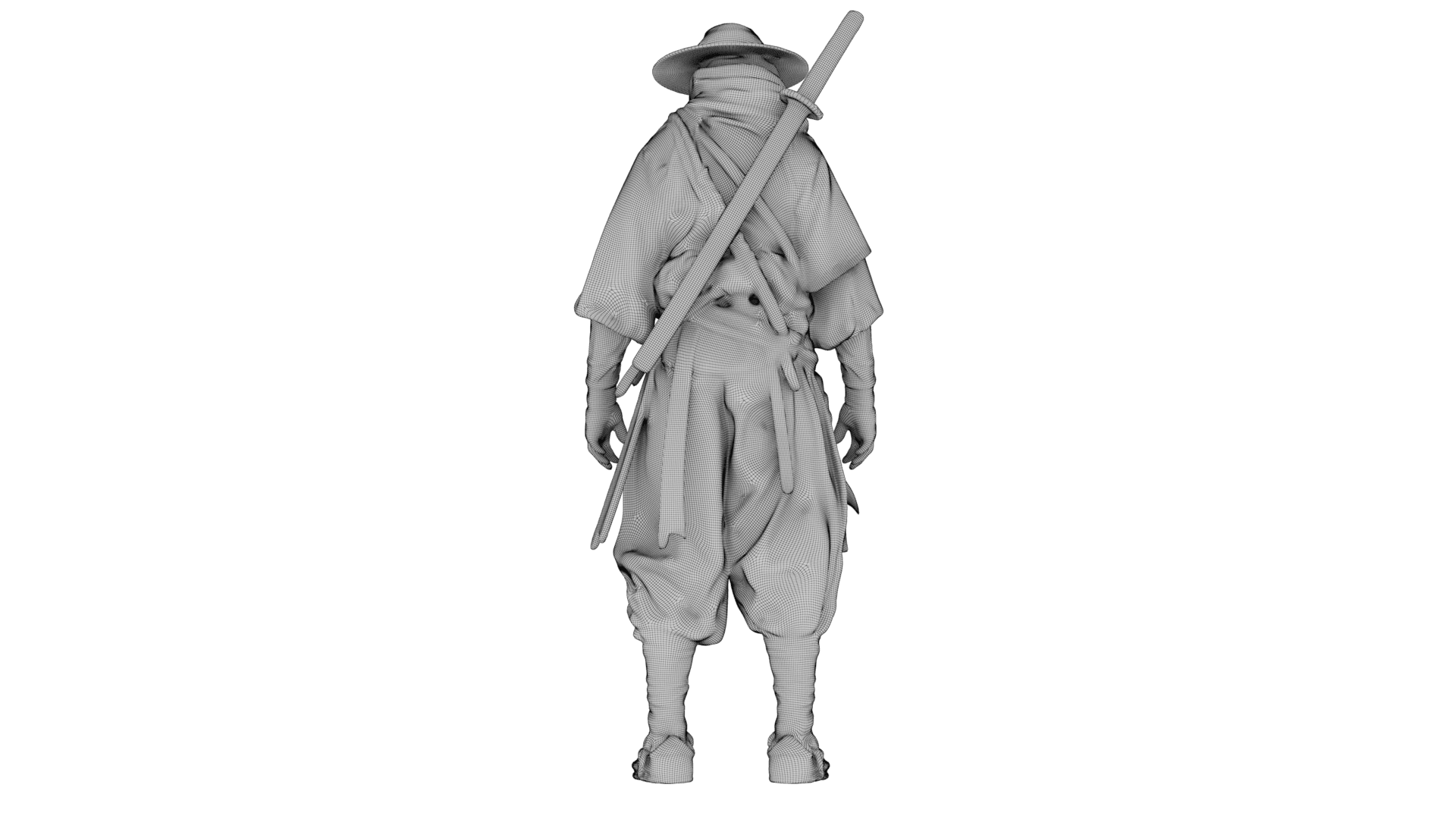 Desert Shadow Warrior 3d model