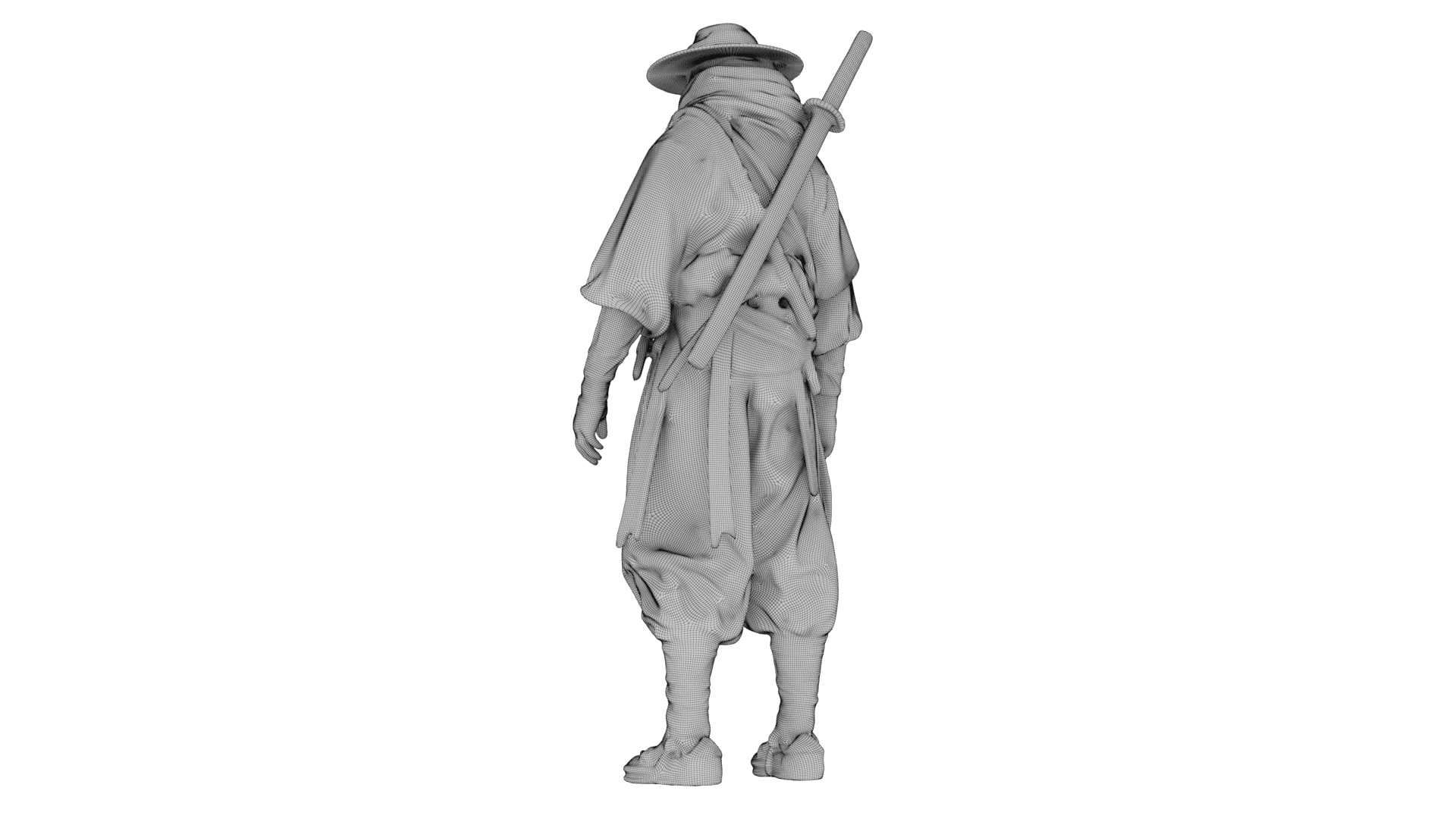 Desert Shadow Warrior 3d model